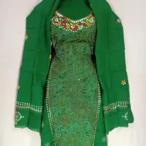 Reverse Kantha Stitched Salwar