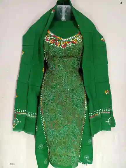 Reverse Kantha Stitched Salwar 1 Reverse Kantha Stitched Salwar