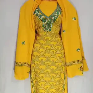 Reverse Kantha Stitched Salwar