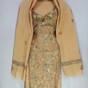 Reverse Kantha Stitched Salwar