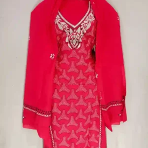 Reverse Kantha Stitched Salwar