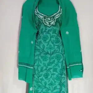 Reverse Kantha Stitched Salwar