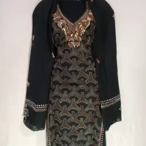 Reverse Kantha Stitched Salwar