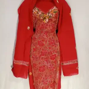 Reverse Kantha Stitched Salwar