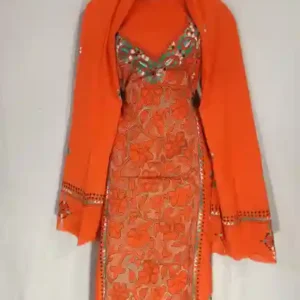 Reverse Kantha Stitched Salwar