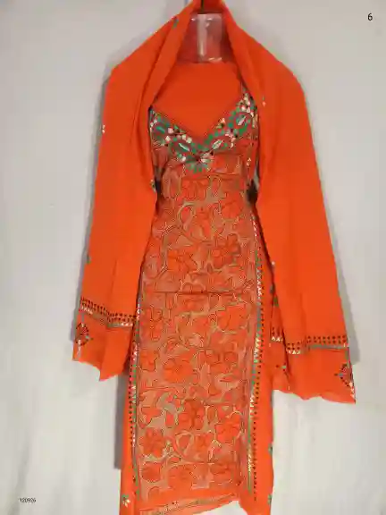 Reverse Kantha Stitched Salwar 1 Reverse Kantha Stitched Salwar